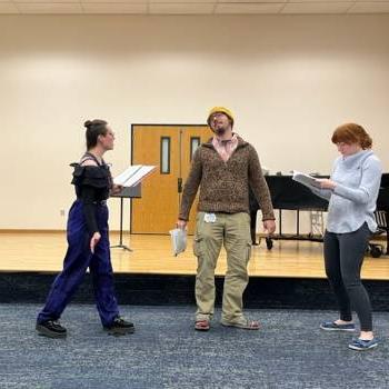 Little Shop of Horrors Rehearsal